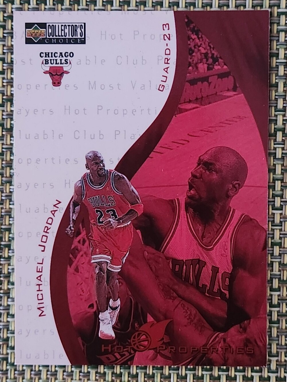 Michael Jordan Chicago Bulls Basketball Card